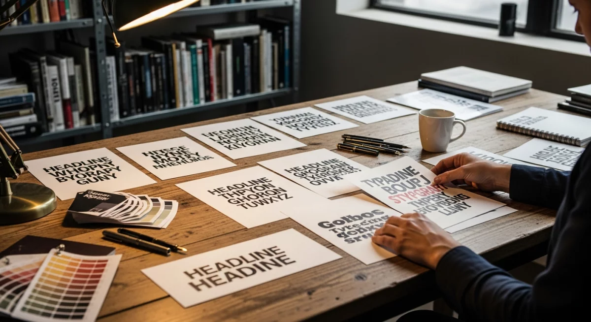 Maîtriser l'association des polices en design : guide complet 2026 Photos par Gemini