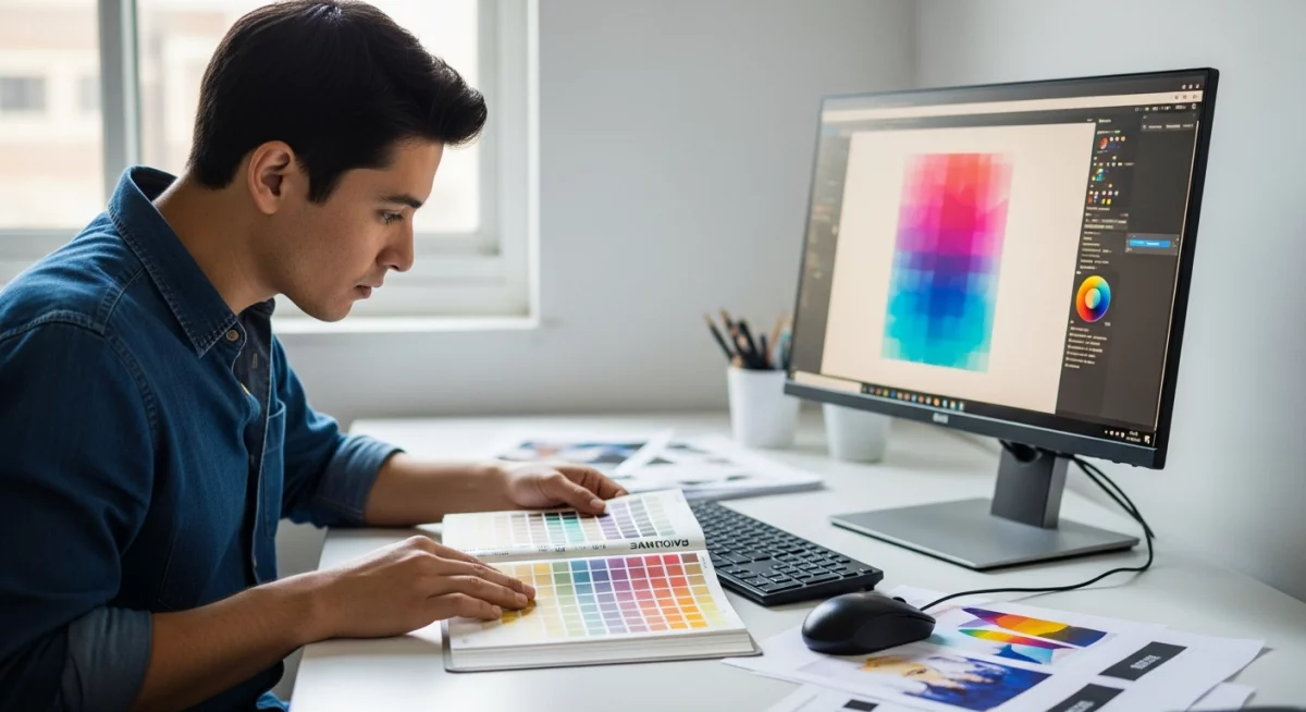 Couleurs CMJN et RVB pour l'impression : guide complet 2026 Photos par Gemini